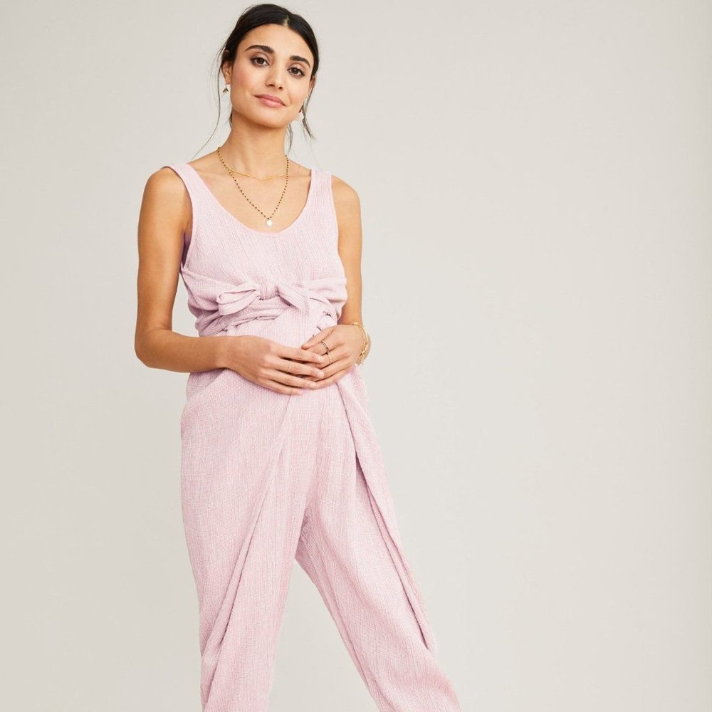 NWT - HATCH wrap around jumpsuit